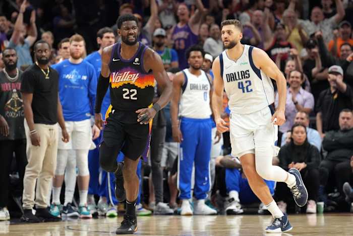 Deandre Ayton, Phoenix Suns, Dallas Mavericks